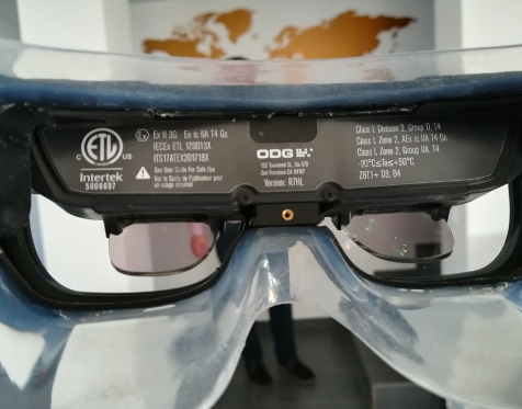 AR Assistance functioneaza perfect pe ochelarii inteligenti ODG R7 HL